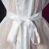 Nine Hours Pijama Transfronterizo Amazon Nuevo Sexy Camisón Bata de Encaje Bata de Baño Espalda Transparente Larga