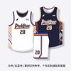 Uniforme de basquete americano de dupla face terno masculino personalizado impresso equipe de competição de treinamento não sensível impresso novo dupla face Jersey