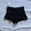 Estilo Verão Novo Transfronteiriço Renda Folha de Lótus Emagrecedor Feminino Floral Laço Elástico Bolo Doce Calça Saia Floral para Mulheres