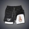 Amazon Comercio Electrónico Transfronterizo Más Vendidos Shorts de Verano Estampado Digital 3D para Hombre Doble Capa Transpirables Casuales