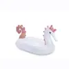 Unicornio Inflable de PVC Extra Grande con Alas Flotantes Cama Flotante Silla Lounge Inflable para Agua Flamenco Rosa Dorado Montura