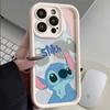 Lindo stitch adecuado para funda de teléfono móvil iPhone15PorMax 14 Apple 13 pareja 12 creativo 11 alto sentido