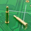 Antena para Headset Bluetooth Thimble pogopin Pino de Carregamento para Fechadura Inteligente Pino Dourado PG-116 Diâmetro 1.5 Altura 9.5