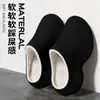 Pantuflas de Algodón Impermeables de Suela Gruesa 2026 Nuevas para Hombre Otoño/Invierno Cálidas con Más Terciopelo Antideslizantes Sensación de Pisada Firme Puntera Cerrada Pantuflas de Algodón para Mujer