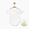Mameluco de Bebé Verano Manga Corta Delgado Bolsa Triángulo para Niños y Niñas, Ropa de Verano para Bebé de un Mes, Ropa para Recién Nacido