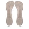 Gel Salto Alto Feminino Antiderrapante Absorção de Choque Sandálias Laváveis Auto-Adesivas Transparentes Palmilhas de Três Quartos de Arco Casual