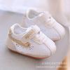Sandálias de bebê masculinas Verão 0-1 ano Sapatos de bebê femininos de sola macia Sapatos de malha respirável de verão Primavera e outono Sapatos infantis recém-nascidos