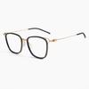 Gafas de sol con montura negra de moda para hombre, montura grande, adelgazantes, informales, L1051, montura de titanio ultraligera