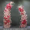 Adereços de Casamento Chifre de Touro Chifre de Carneiro Arco Floral Conjunto de Guias de Estrada Moldura Produto Acabado Formato de Arco Fundo de Casamento ao Ar Livre