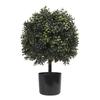 Decoración de bola de planta verde de simulación de Amazon para maceta, bonsái de olivo, interior y exterior, porche, patio, boj, venta al por mayor