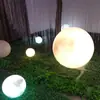Lámpara de Luna Luminosa para Exterior Resina de Fibra de Vidrio Lámpara Grande de Luna Planeta Lámpara Decorativa de Diseño de Ingeniería de Paisaje para Exterior