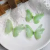 Pacote com 3 Borboletas de Tule 3D de Camada Dupla de 5cm para Acessórios de Cabelo DIY Feitos à Mão, Materiais de Decoração, Brincos de Maquiagem Facial Estilo Antigo Hanfu