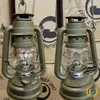 276 Lámpara de Queroseno Vintage Camping Tienda al Aire Libre Lámpara de Aceite Retro Nostálgica Ambiente Campamento Portátil