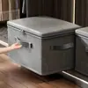 Caja de Almacenamiento para Ropa y Pantalones Tipo Cajón Armario Tela para Ropa Plegable Cesta de Almacenamiento Organizador Caja Plegable Ahorro de Espacio
