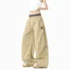 Calça Paraquedista Leve Nova 2026 com Estampa de Estrela, Calça Larga Solta, Estilo Streetwear Vintage, Calça Reta Versátil Casual