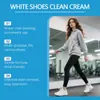 JAKEHOE Crema Limpiadora Blanca para Zapatos Suave, Eliminador de Manchas Sin Enjuague y Eliminador de Amarilleamiento, Crema Limpiadora Especializada para Zapatos Blancos