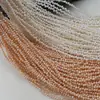 Perlas de Agua Dulce Naturales de unos 4 mm, Cuentas de Arroz de Tres-Siete Agujeros, Productos Semi-Terminados de Collar de Perlas, Cuentas Sueltas para DIY, Accesorios de Joyería para DIY