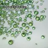 Verde Claro Fundo Plano Diamante Arte de Unhas Ornamentos de Diamante Verde Fruta Pequeno Redondo Fundo Plano Diamante Strass de Vidro Acessórios de Arte para Unhas Transfronteiriços Atacado