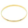 Moda Europea y Americana Vacío Electrochapado en Oro Múltiples Especificaciones Pulsera de Acero de Titanio Borde de Bola Brillante DIY Pulsera de Pareja