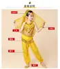 Roupas de Performance de Dança Indiana para Crianças 1º de Junho Destaques Calças Conjunto de Dança do Ventre Infantil Meninas Roupas de Performance para Meninas Tianzhu
