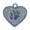 Aleación de Zinc Suministros para Mascotas Colgante de Huella Anti-Pérdida Grabado ID Placa de Identificación para Perro Etiqueta para Gato Etiqueta de Identificación Colgante Estilo Ins