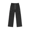 Calças de Trabalho Softshell à Prova de Vento e Água Personalizadas/Americanas para Homens e Mulheres, Outono Outdoor Largas de Perna Reta Versáteis Casuais Esportivas