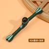 Botón de cheongsam con cuentas de jade, hebilla de placa de cola de milano, hebilla de tela decorativa de estilo chino para traje Tang hanfu, botón de estilo de moda nacional