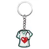 Llavero de Serie Médica Transfronteriza Llavero de Goma Suave de PVC Colgante para Mochila Médica Regalo Decorativo Transfronterizo Venta al por Mayor