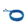 Pulsera de paracord tejida a mano de 7 hilos Longitud ajustable Para deportes al aire libre montañismo camping Cuerda de muñeca desmontable