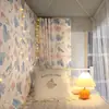 Nueva Cortina de Cama con Mosquitero Integrado y Sombreado para Dormitorio de Estudiantes Universitarios Camas Superiores e Inferiores Tela Bloqueadora Universal Soporte Residencial