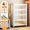 Estante de Livros com Porta de Vidro de Aço para Casa à Prova de Poeira Estante para Livros Infantis Gabinete de Exibição de Figuras de Espaço com Luz Gabinete Ita Gabinete de Lata
