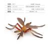 Simulación sólida Araña Naruto ciempiés modelo de insecto juguete para niños mariposa abeja animal decoración bandeja de arena