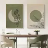 Pintura de Lienzo de Dos Piezas para Sala de Estar y Dormitorio, Lienzo Pintado en Spray de Alta Definición, Pintura Decorativa Estilo Chino, Arte de Pared Personalizado
