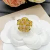 Anéis Réplica Estilo Europeu e Americano Transfronteiriços com Logo e Design de Moinho de Vento Cravejado de Diamantes para Mulheres, Artesanato de Alta Qualidade, Sensação de Luxo, Atacado