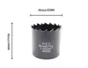 Furadeira de furo mais vendida, serra copo bimetálica, 15-300 mm, para vendedores de cross-border aplicarem etiquetas de código de barras e embalarem para envio