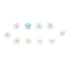 Nuevas Joyas para Uñas Plumeria Diamante de Resina Estéreo Flor de Cinco Pétalos Accesorios de Uña Portátiles Accesorios DIY para Funda de Teléfono