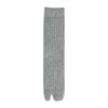 Calcetines de dedo calcetines de dos dedos para mujer primavera y otoño algodón puro doble aguja raya calcetines de algodón media pantorrilla negro blanco gris desodorante sin costuras calcetines de felpa