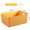 Caja de Almacenamiento de Plástico con Tapa Caja para Guardar Ropa Interior Calcetines en el Armario Contenedor para Guardar Bloques de Construcción de Juguete Cesta para Guardar Bocadillos Libros Ilustrados