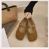 Zapatos planos Mary Jane para mujer, nueva colección de otoño 2026, zapatos estilo ballet con punta dividida, mocasines y zapatos estilo Birkenstock