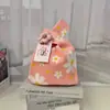 Bolsa de Mão Grossa de Tricô de Alto Peso Bolsa Tote Bolsa de Palha Bolsa de Presente Bolsa de Lembrança