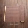 Tapete de Té de Bambú Ceremonia del Té Tapete de Bambú Juego de Té Tapete de Bambú Accesorios de Té Kung Fu Elaboración de Té Aislamiento Térmico Tapete de Té Cortina de Té de Bambú Posavasos