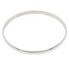 Pulsera de acero de titanio con baño de vacío de moda europea y americana 18k multiespecificación borde de bola superficie ligera superficie brillante pulsera de pareja DIY