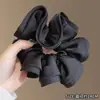 Pañuelo Cuadrado a Cuadros Estilo Coreano para el Cabello, Goma Elástica Estilo Perezoso, Cuerda para Moño de Gama Alta, Goma para el Cabello Dulce