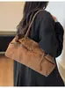 Bolso Retro Transfronterizo para Mujer, Gran Capacidad, Nuevo Otoño e Invierno 2026, Bolso de Hombro o Axila Casual, Bolso Tote Texturizado para el Trabajo