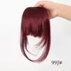Peluca con Patillas, Línea de Cabello Natural y Flequillo Recto, Peluca de Fibra Sintética, Popular en Comercio Exterior, Ventas Transfronterizas Europeas y Americanas