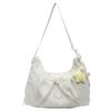 Bolsa de Pano Lavada Estudante Feminina Bolsa Transversal de Classe Grande Capacidade Comutadora Pano Ruiying Bolsa de Ombro Leve Cor Sólida Bolsa Dobrada