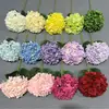 Flores de Hortensia Artificiales Estilo Nuevo para Decoraciones de Pared de Moda, Flores Secas para Arreglos de Pasillo de Boda, Accesorios para Fotografía al Aire Libre al por Mayor