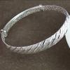 Calemei joyería plateada pulsera lluvia de meteoros coreana flor coche sarga pulsera lluvia de meteoros joyería al por mayor