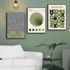 Pintura Decorativa Bauhaus Simples Abstrata Arte BAUHAUS Tela Núcleo Sem Moldura Sala de Estar Quarto Sofá Pintura para Pendurar