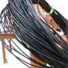 Ratán PE, mecedora, cuerda tejida, respaldo de silla de ratán, silla colgante, materiales de bricolaje, ratán de plástico para reparaciones